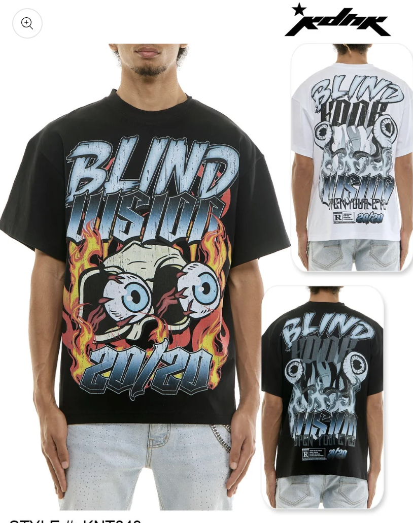KDNK BLIND VISION T-SHIRT