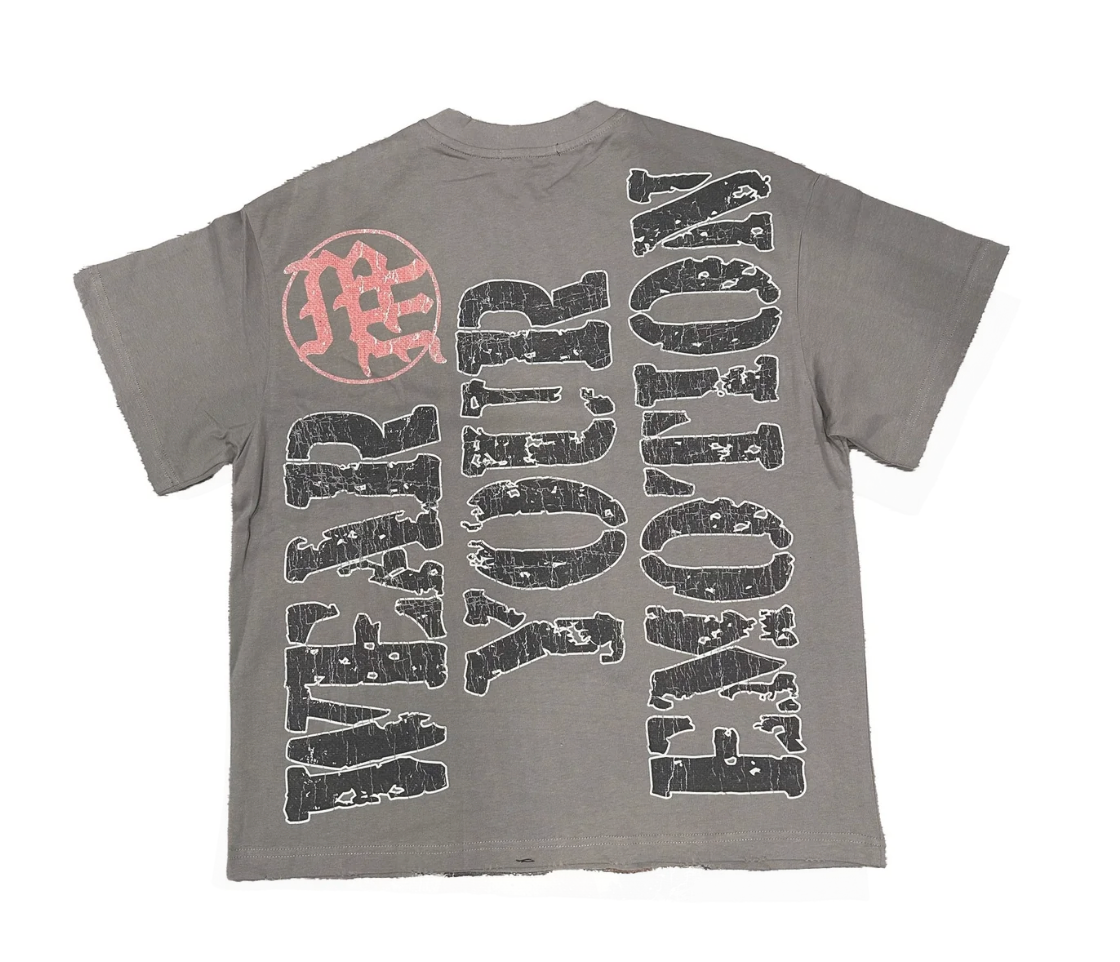 Grey Spaceship Tee
