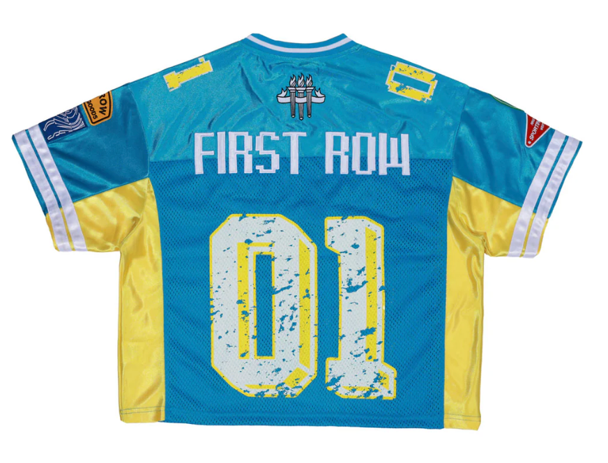 First Row - COLOR BLOCK FOOTBALL JERSEY