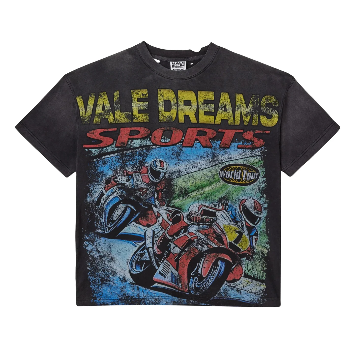 Vale Forever- Motorcross Tee Black
