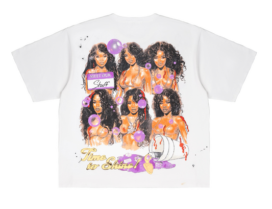 Triple Sevens - Wash & Go Tee Cream