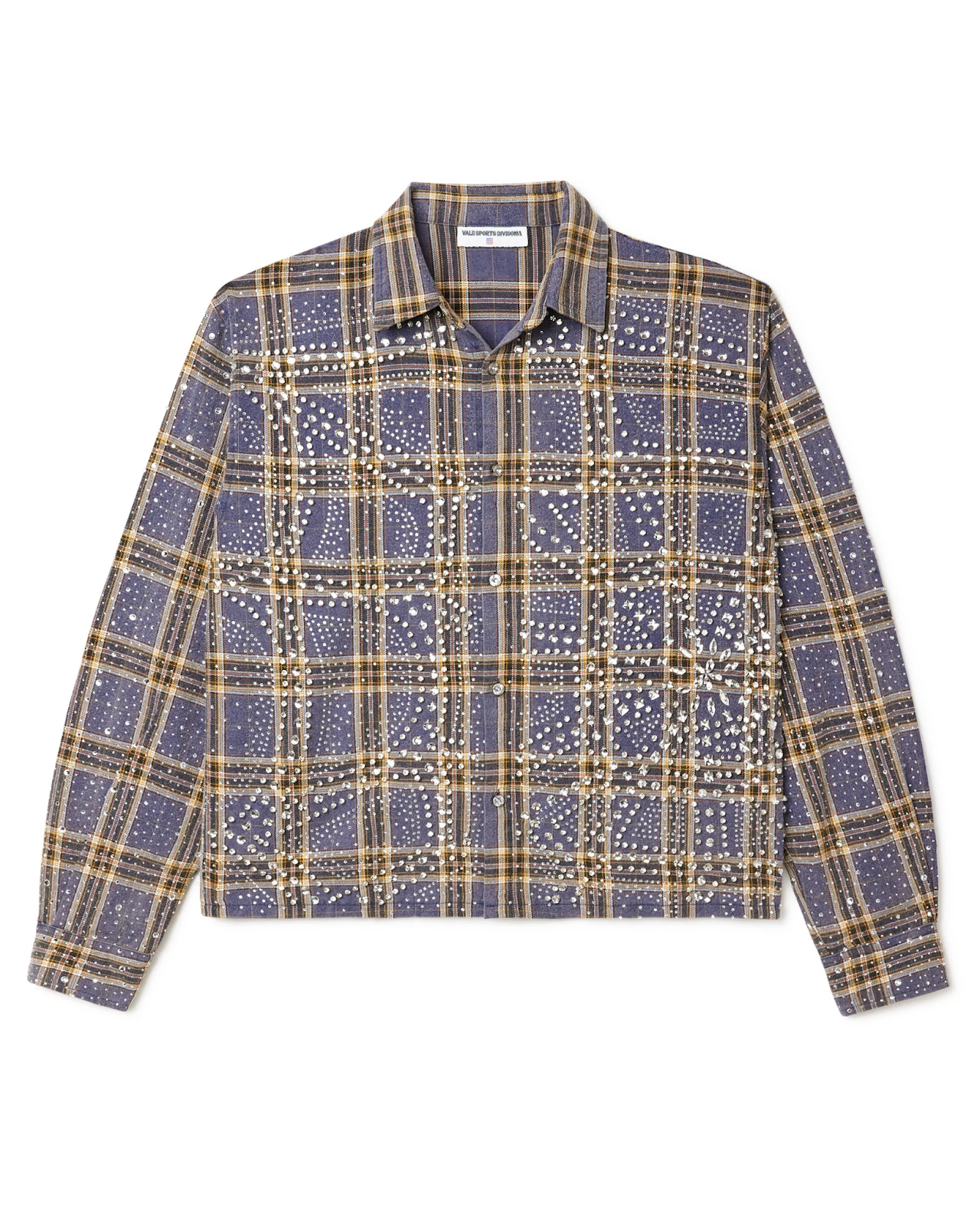 Vale Forever - Moonlight Rhinestone Flannel