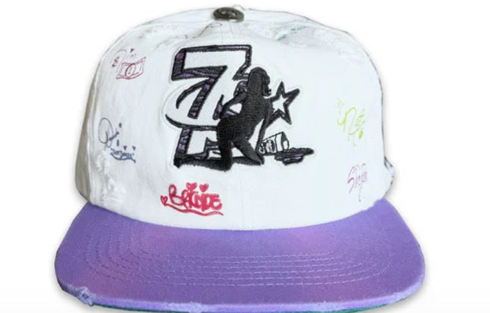 Triple Sevens Trap Logo Snapback Hat