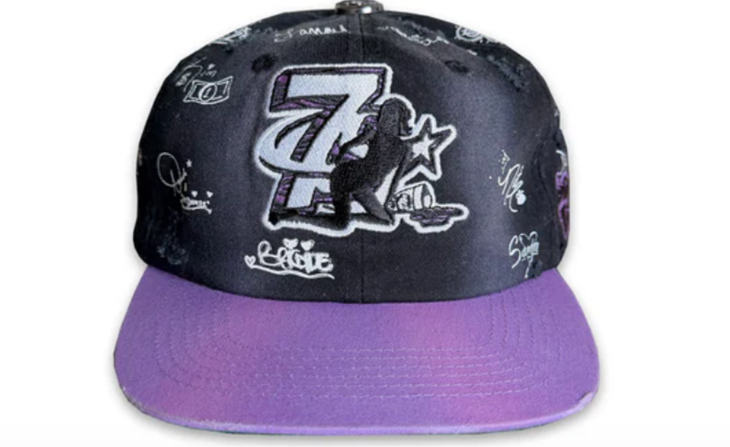 Triple Sevens Trap Logo Snapback Hat