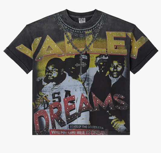 Vale Forever - Golden Chambers Bling Tee Black