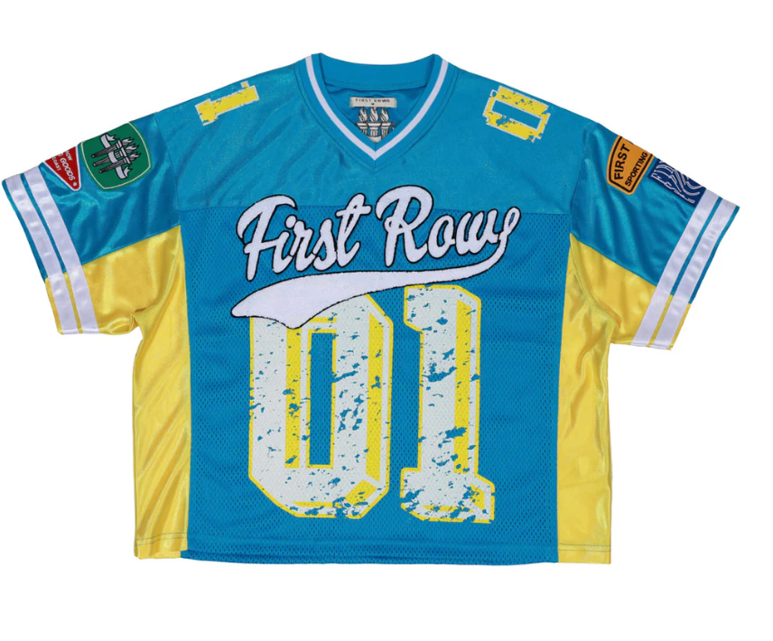 First Row - COLOR BLOCK FOOTBALL JERSEY