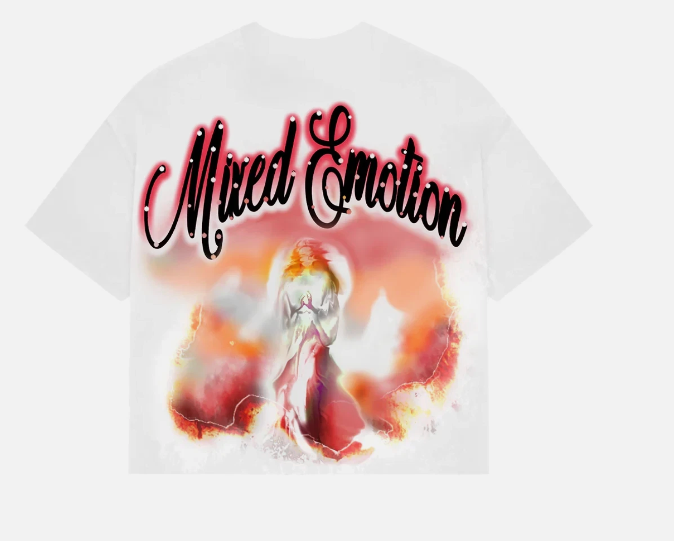 Mixed Emotion -Bliss Cropped Tee