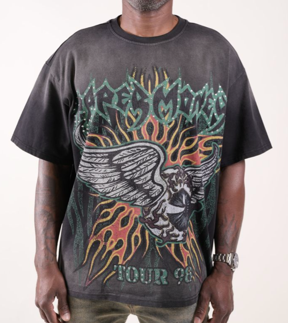 Paper Money - 98' TOUR Rhinestone S/S