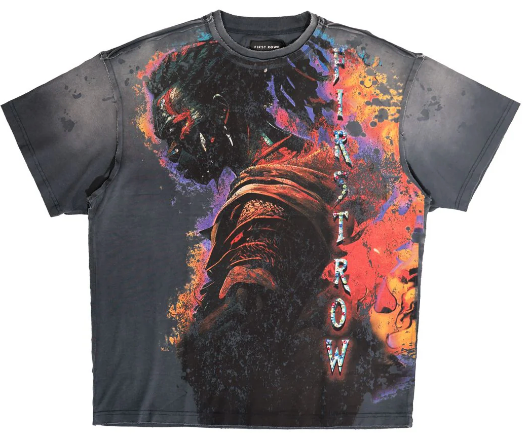 FIRST ROW - ANCESTRAL CALL SPIRIT WALKER WASHED TEE