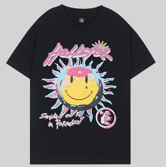 Hellstar - Smile You are in Paradise T-Shirt (Black)