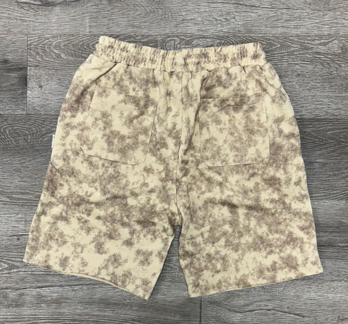 BKYS - RHINESTONE F-TERRY SHORTS