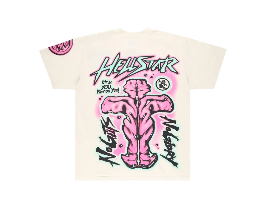 Hellstar No Guts No Glory T-Shirt White