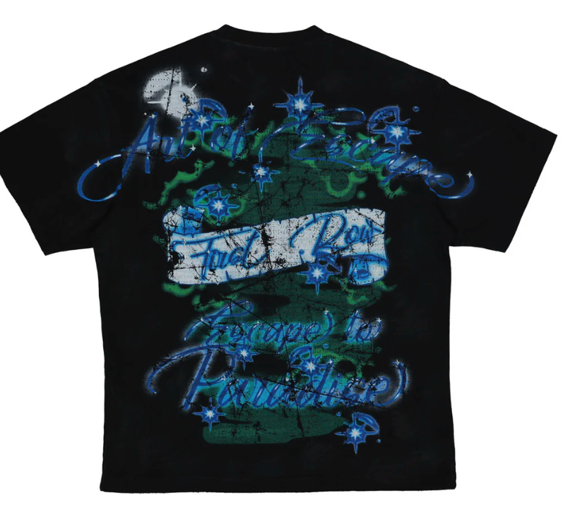First Row - ART OF ESCAPE WAVE TEE