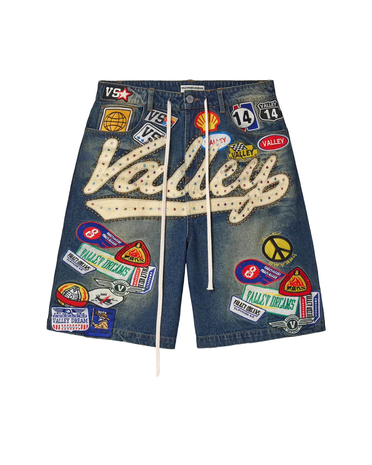 Vale Forever - 1980s Jorts Blue