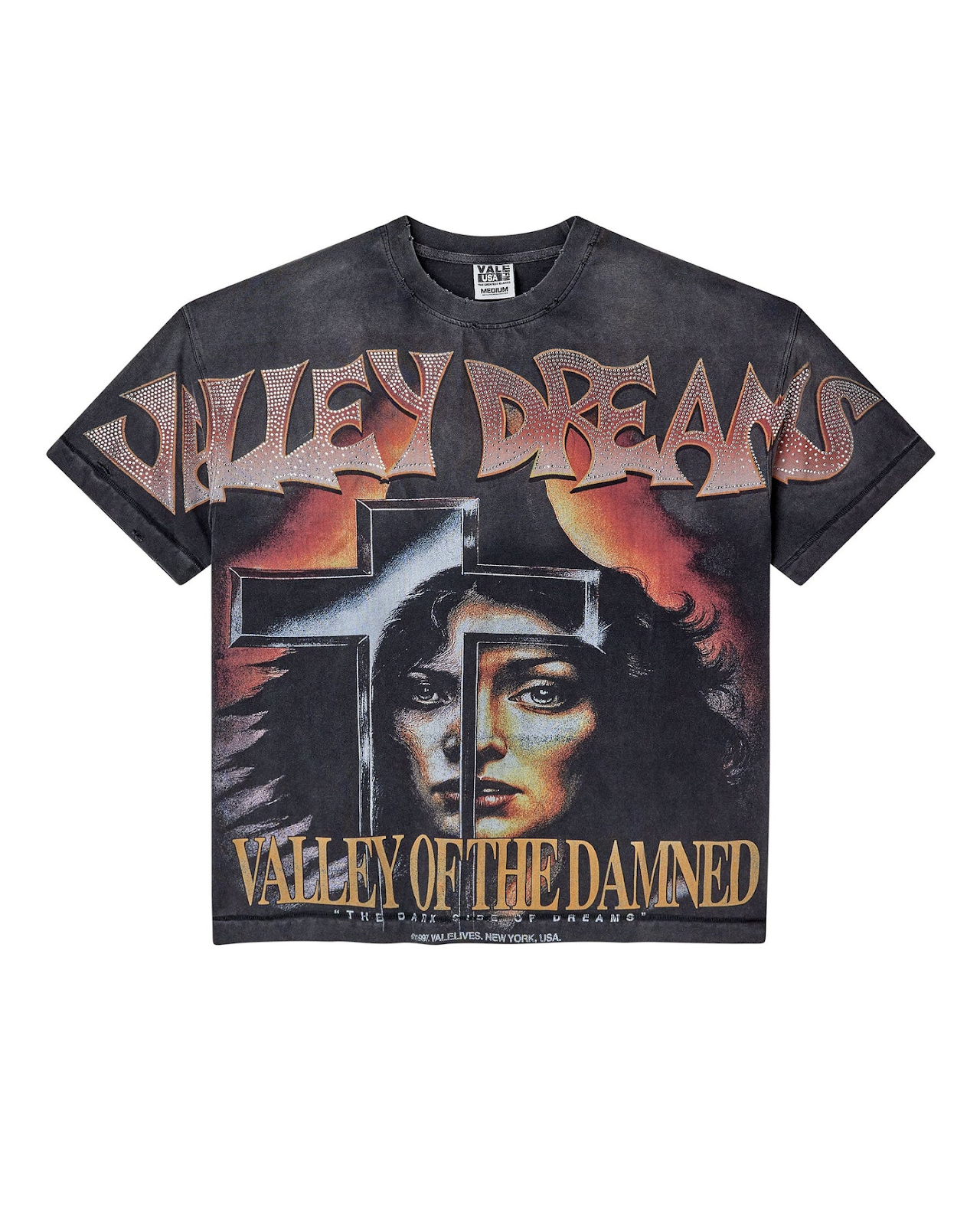 Vale Forever - Damned Bling Tee Black