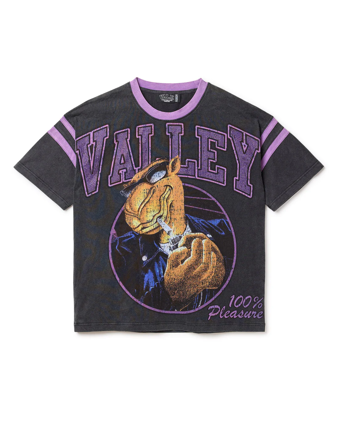 Vale Forever - Purple Rays Bling tee